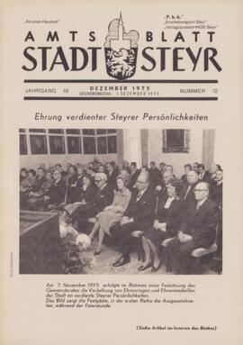 Amtsblatt Jg. 18/Nr. 12: Dezember 1975
