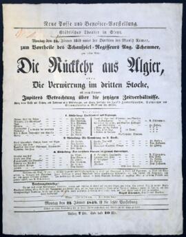 Die R&uuml;ckkehr aus Algier (15.1.1849)