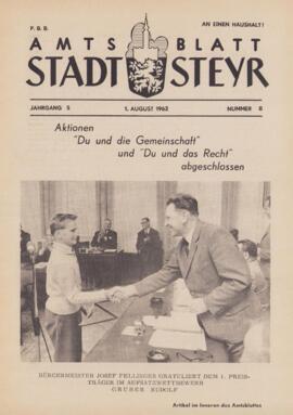 Amtsblatt Jg. 5/Nr. 8: August 1962