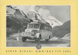 Broschüre "Steyr-Diesel-Omnibus Typ 380 a"
