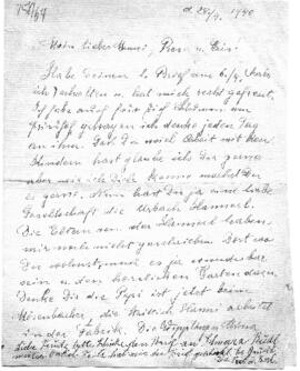 Brief aus Steyr (28.4.1940)