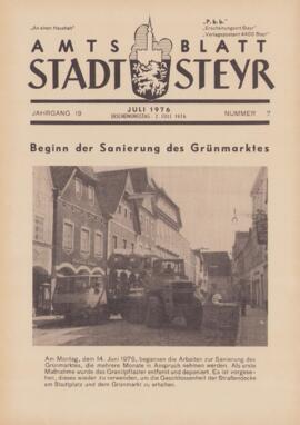 Amtsblatt Jg. 19/Nr. 7: Juli 1976