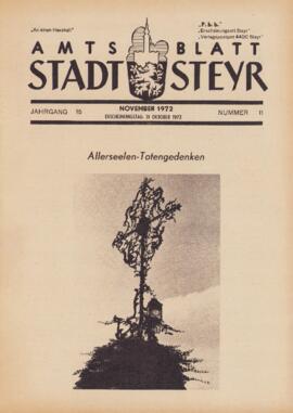 Amtsblatt Jg. 15/Nr. 11: November 1972