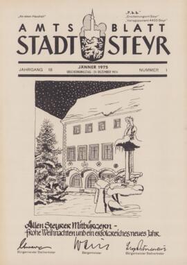 Amtsblatt Jg. 18/Nr. 1: Jänner 1975