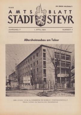 Amtsblatt Jg. 7/Nr. 4: April 1964