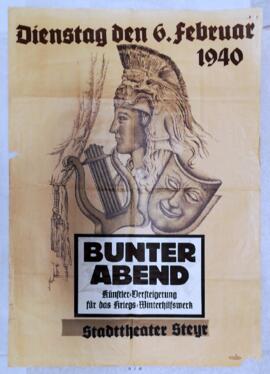 Bunter Abend f&uuml;r Kriegs-Winterhilfswerk (6.2.1940)