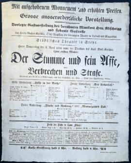 Der Stumme und sein Affe (3.4.1856)