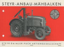 Broschüre: Steyr-Anbau-Mähbalken
