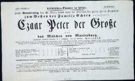 Czaar Peter der Gro&szlig;e (30.3.1848)
