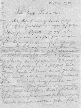 Brief aus Steyr (17.3.1940)