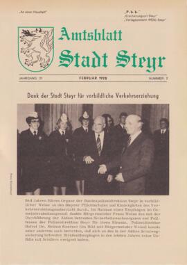 Amtsblatt Jg. 21/Nr. 2: Februar 1978