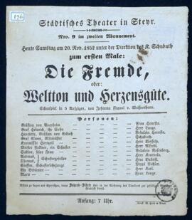 Die Fremde (20.11.1852)