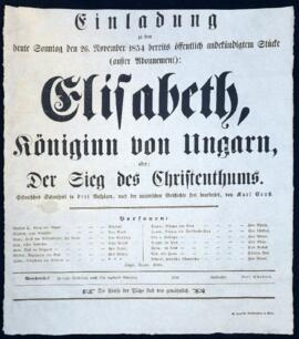Elisabeth, K&ouml;niginn von Ungarn (26.11.1854)