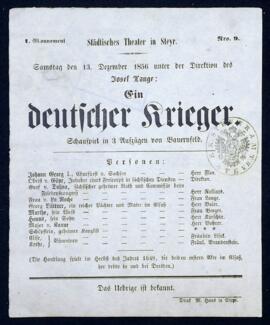 Ein deutscher Krieger (13.12.1856)