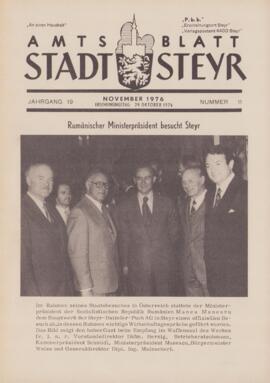 Amtsblatt Jg. 19/Nr. 11: November 1976