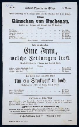 Das Gänschen von Buchenau (9.10.1867)