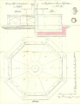 Errichtung eines achteckigen Brunnens am Wieserfeldplatz (1846)