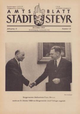 Amtsblatt Jg. 11/Nr. 12: Dezember 1968