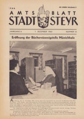 Amtsblatt Jg. 6/Nr. 12: Dezember 1963