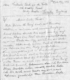Brief aus Steyr (14.9.1939)