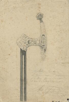 Zeichnung der oberen Hälfte (1926)