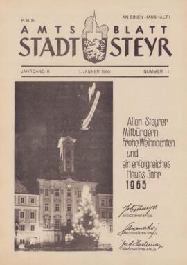 Amtsblatt Jg. 8/Nr. 1: J&auml;nner 1965