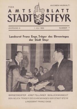 Amtsblatt Jg. 8/Nr. 7: Juli 1965