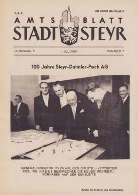 Amtsblatt Jg. 7/Nr. 7: Juli 1964