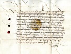 Kaiser Maximilian befiehlt dem Amtmann am Zeyring, dass er die Bürger von Steyr nicht wegen der M...