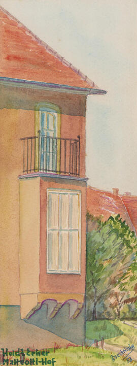 Haidl-Erker, Matteotti-Hof (1958)