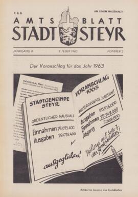 Amtsblatt Jg. 6/Nr. 2: Februar 1963