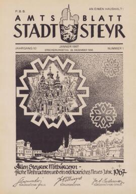 Amtsblatt Jg. 10/Nr. 1: Jänner 1967