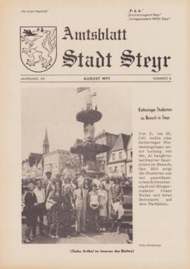 Amtsblatt Jg. 20/Nr. 8: August 1977