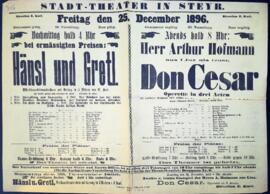 Hänsl und Gretl (25.12.1896)