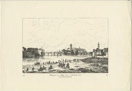 Repro: "Franzosen vor Steyr, am 5. November 1805" (19. Jh.)