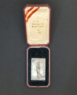 Medaille des Ö.M.K. für den 1. Platz des Marathonlaufes 1925 für Otto Pensl