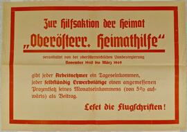 Oberösterreichische Heimathilfe (November 1948 bis März 1949)
