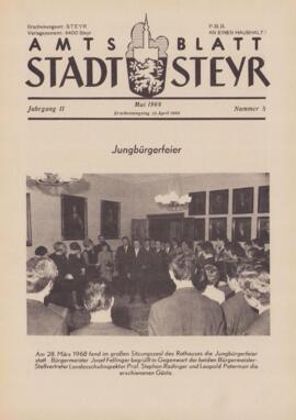 Amtsblatt Jg. 11/Nr. 5: Mai 1968