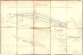 Situationsplan Anplanierung und Pflasterung im Stadtteil Wieserfeld (30.6.1847)