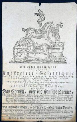Kunstreiter-Gesellschaft: Das Cornfell, oder Das spanische Turnier (o.J.