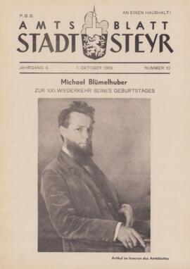 Amtsblatt Jg. 8/Nr. 10: Oktober 1965