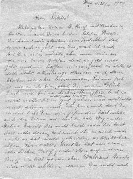 Brief aus Steyr (23.10.1939)