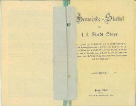Gemeindestatut (1867/1904)