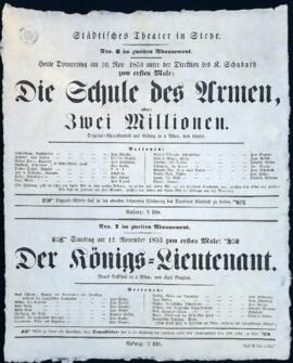 Die Schule des Armen (10.11.1853)
