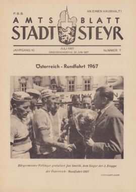 Amtsblatt Jg. 10/Nr. 7: Juli 1967