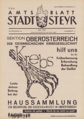 Amtsblatt Jg. 10/Nr. 5: Mai 1967