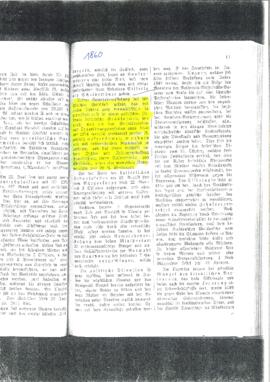 Hausleithner ist mit Ordnung des Archivs beauftragt worden (1860)