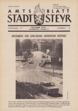 Amtsblatt Jg. 17/Nr. 10: Oktober 1974