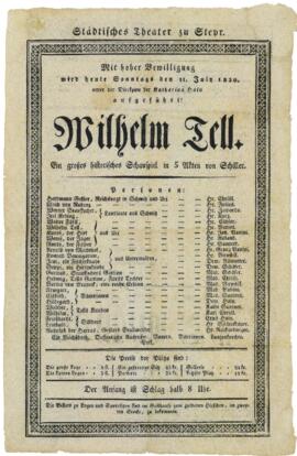 Wilhelm Tell (11.7.1830)