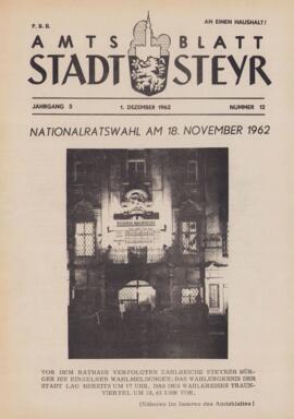 Amtsblatt Jg. 5/Nr. 12: Dezember 1962